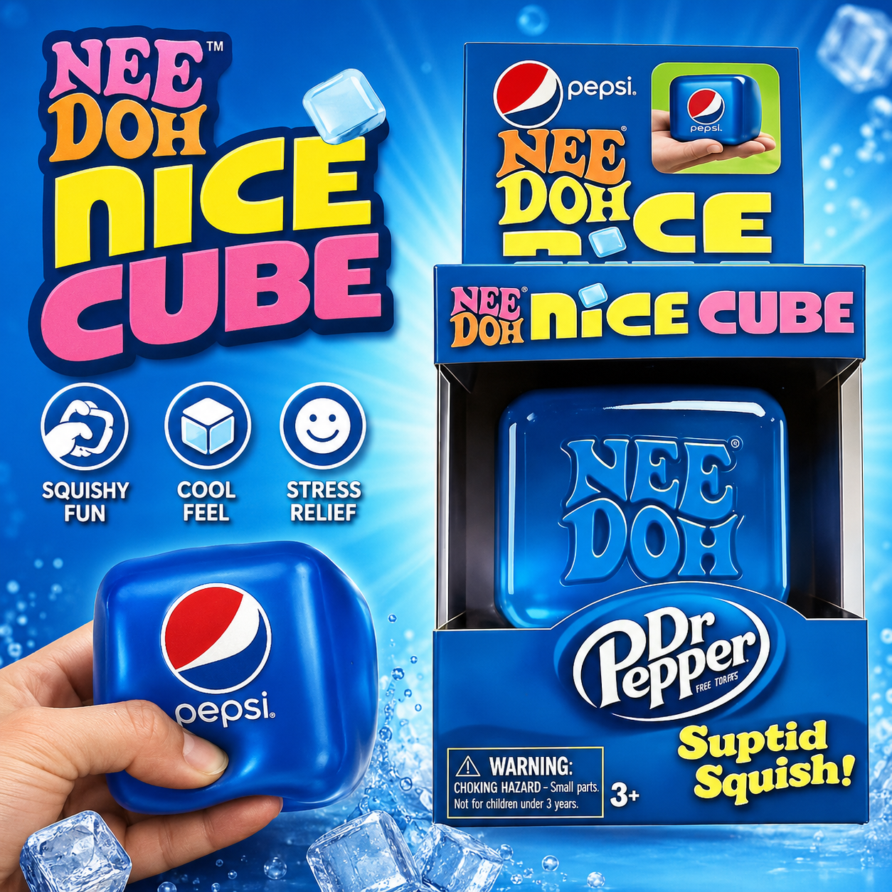 In Stock 2026 Needoh Squeeze S – Fidget Cube Original recenzja i cena