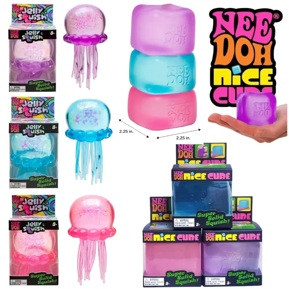 Trending Nee Doh Jellyfish & C – Fidget Cube Original recenzja i cena