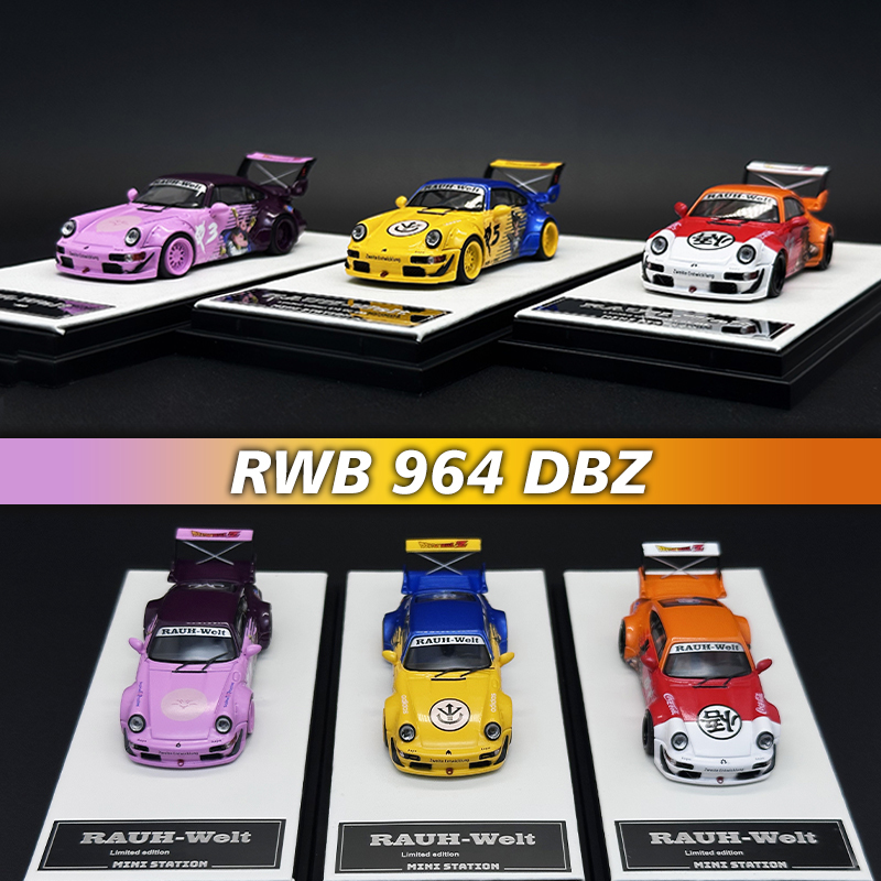 MiniStation 1:64 RWB 964 Ball  – Die Cast Car 1 64 recenzja i cena