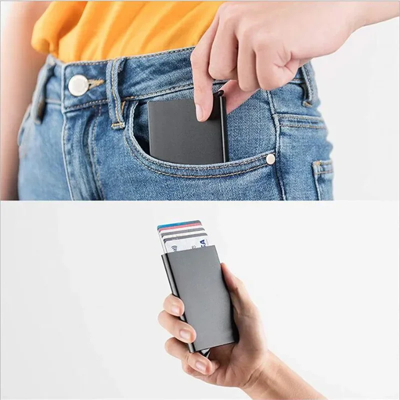 Women's Business Card Holder S – Card Top Loader recenzja i cena